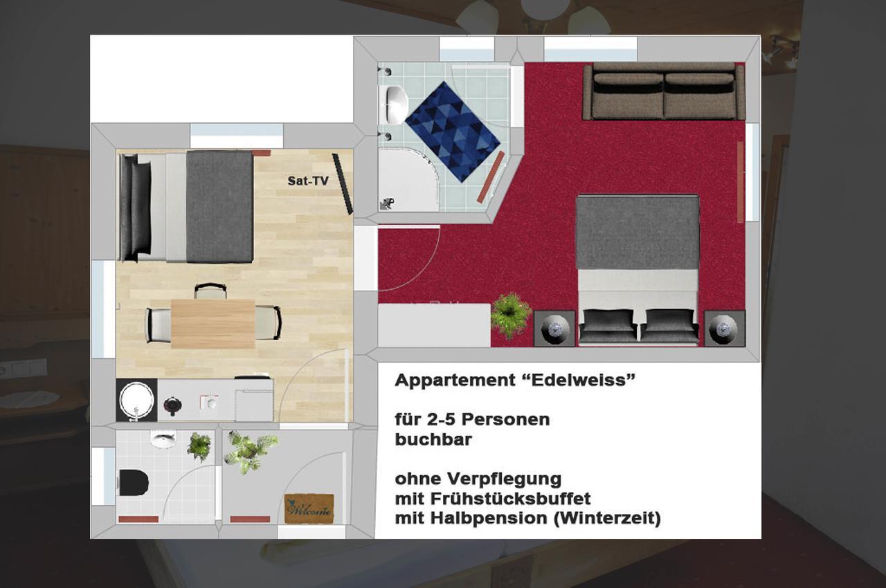 Bergfrieden Leutasch/Seefeld Habitación foto